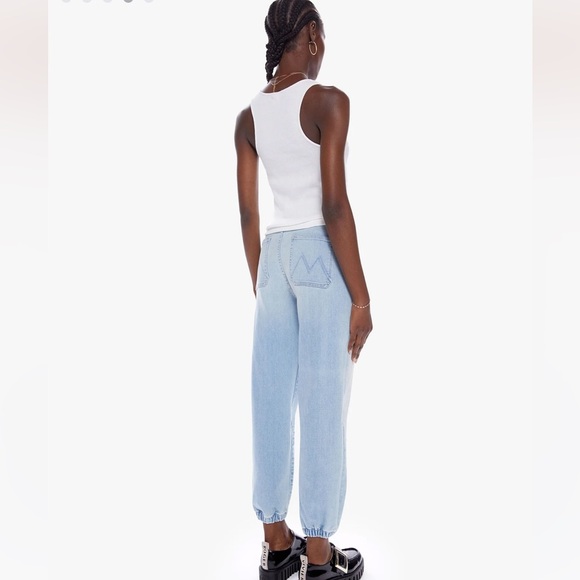 MOTHER The Wrapper Patch Springy Ankle Size 23 NWT - Picture 3 of 14